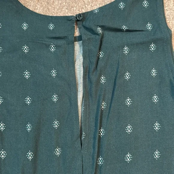 Old Navy Teal Sleeveless Dress - Picture 4 of 5